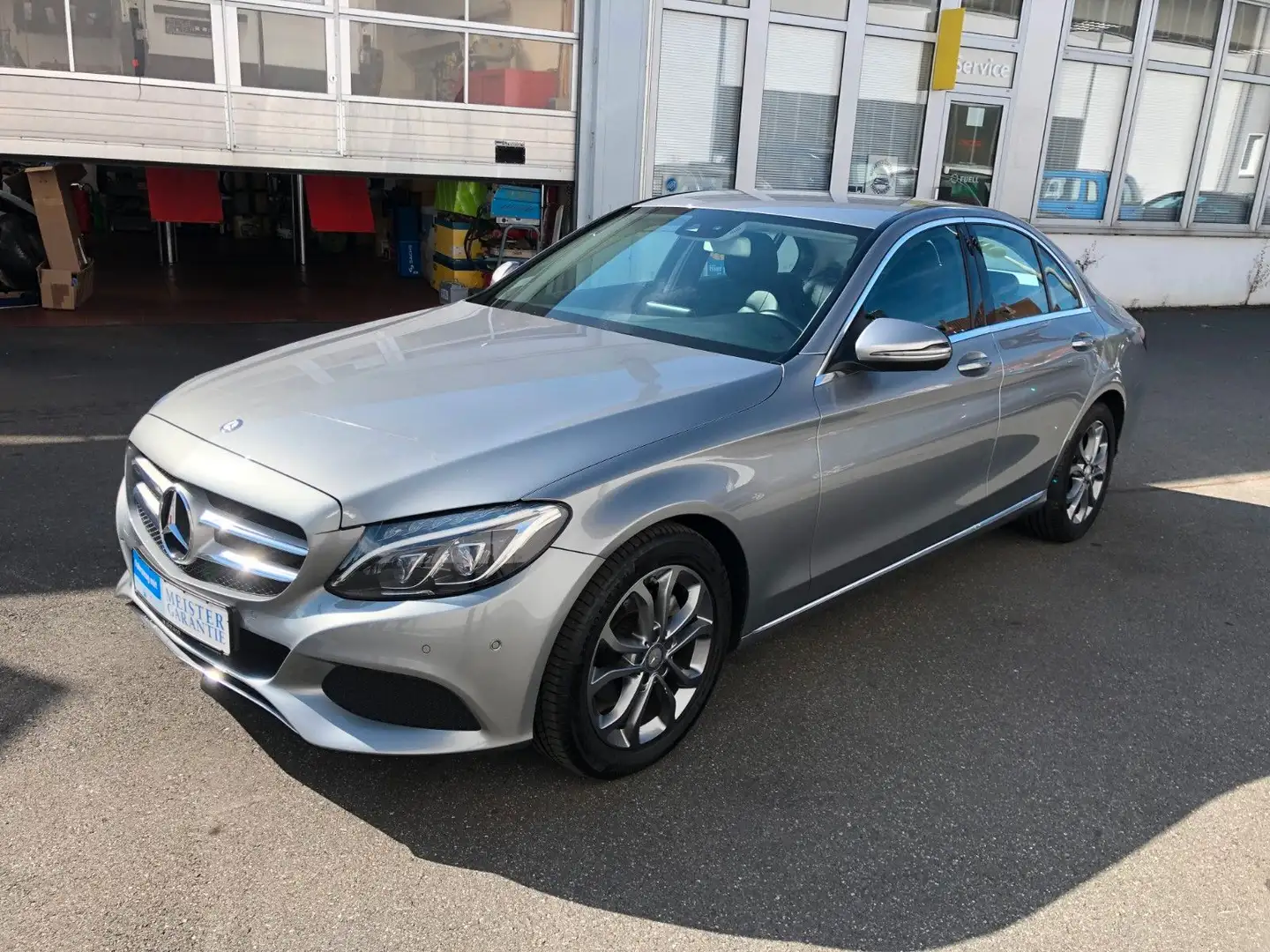Mercedes-Benz C 180 LEDER*LED MATRIX*Navi*TEMPO* Totwinkel-Assistend Silber - 1