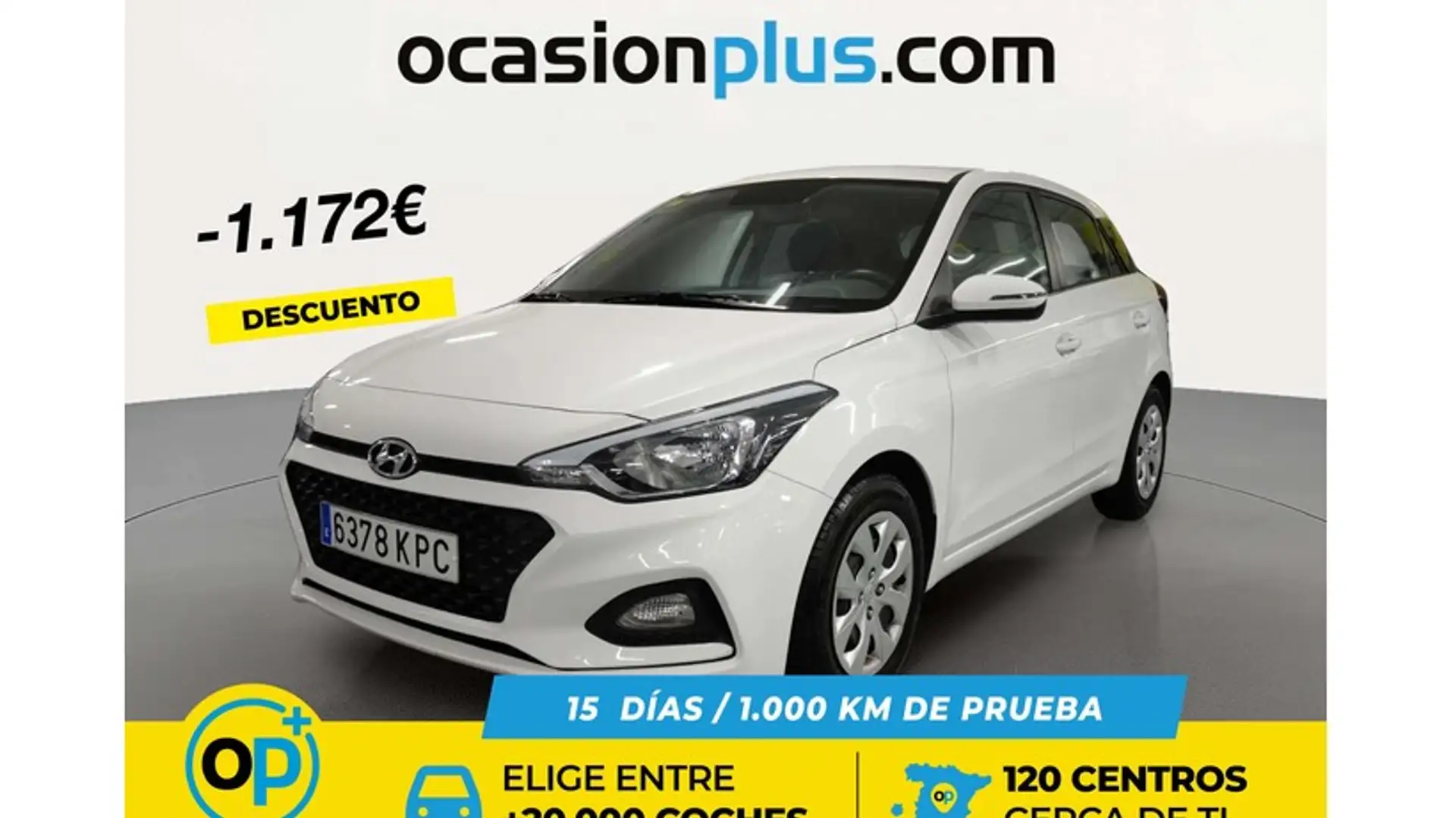 Hyundai i20 1.0 TGDI Essence LE 100 Blanc - 1