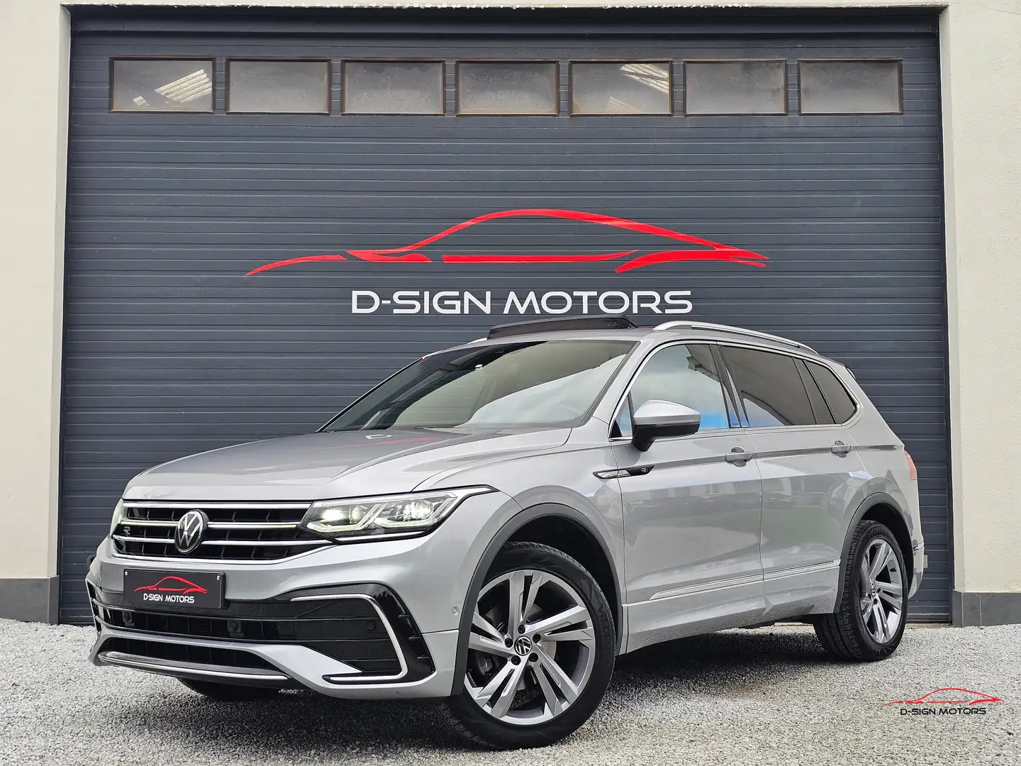 Volkswagen Tiguan Allspace 1.5 TSI R-LINE (150ch) 7 PL DSG 2022 116.459km !! Gris - 1