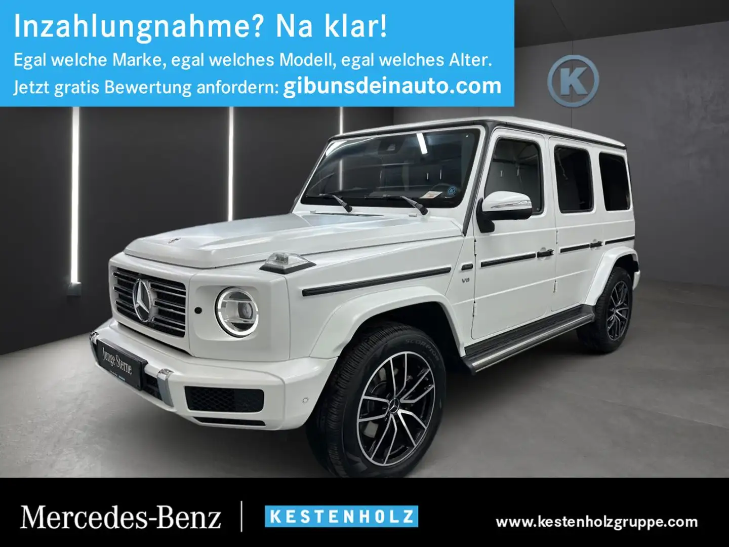 Mercedes-Benz G 500 Final Edition LEDER+AHK+BURMESTER+STANDHZG Weiß - 1