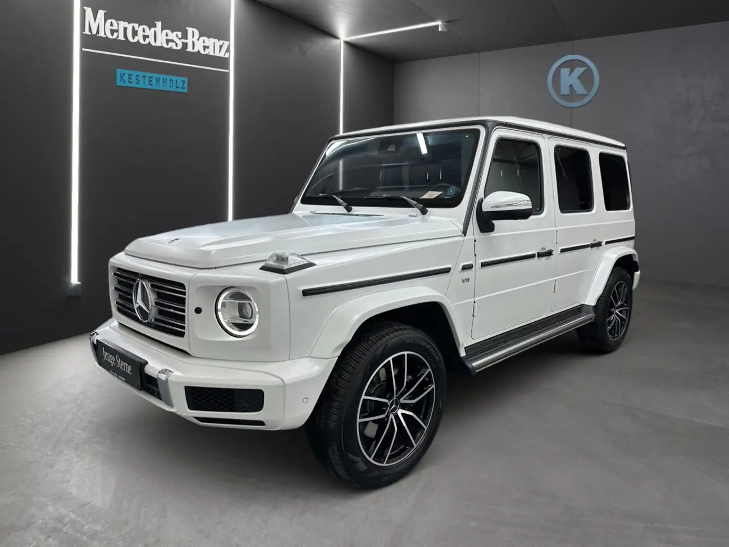 Mercedes-Benz G 500 Final Edition AMG+LEDER+AHK+BURMEST+STHZG Weiß - 2