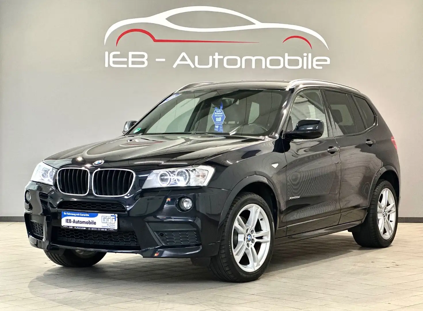BMW X3 xDrive 20d/M-Paket/1.Hand/Bi-Xenon/AHK/S.Heft Schwarz - 1