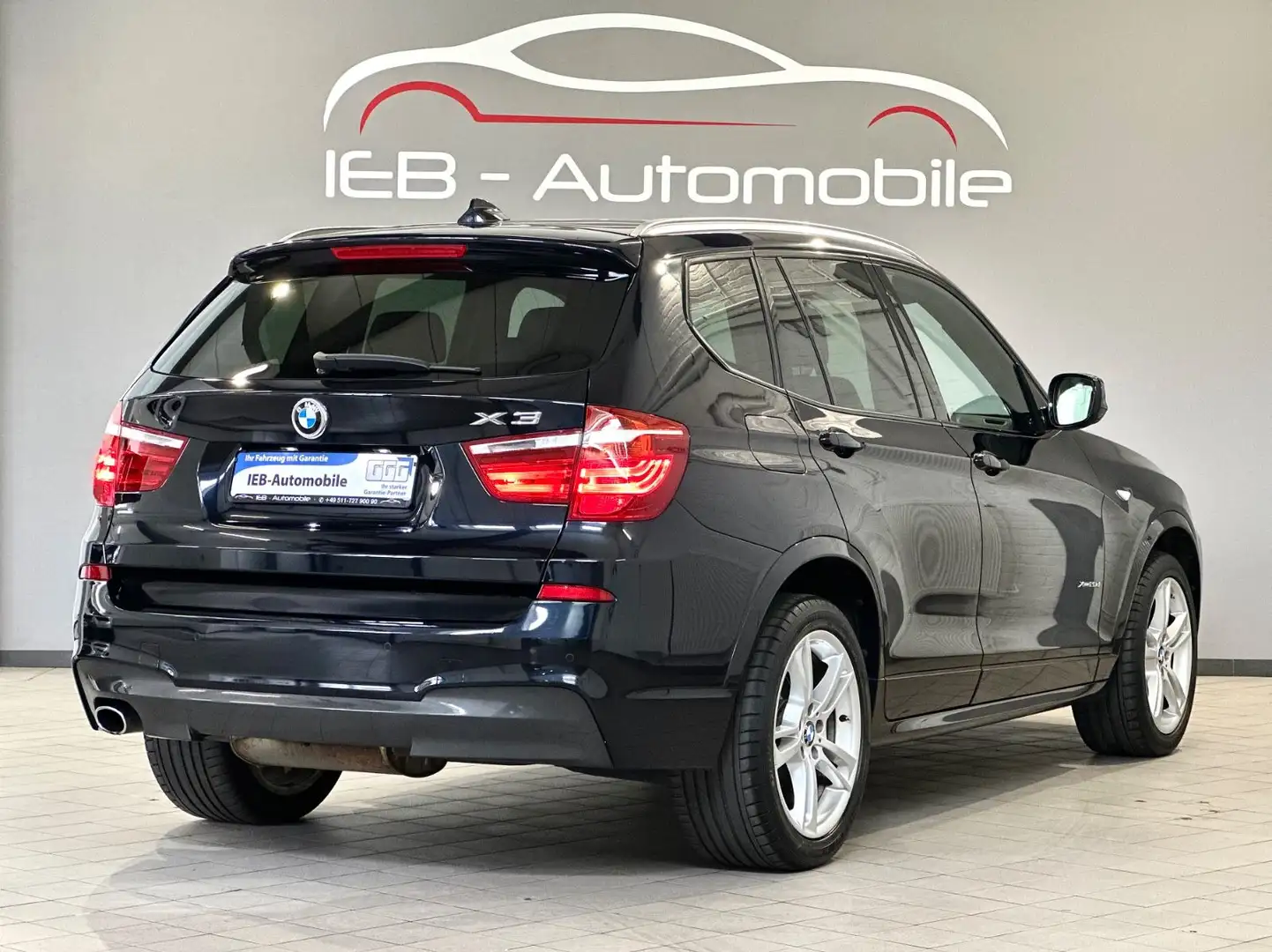 BMW X3 xDrive 20d/M-Paket/1.Hand/Bi-Xenon/AHK/S.Heft Schwarz - 2
