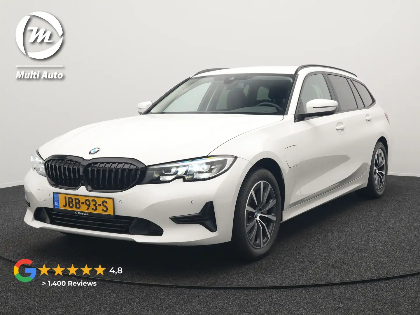 BMW 330 3-serie Touring 330e Plug In Hybrid 293pk Dealer O Blanc - 1