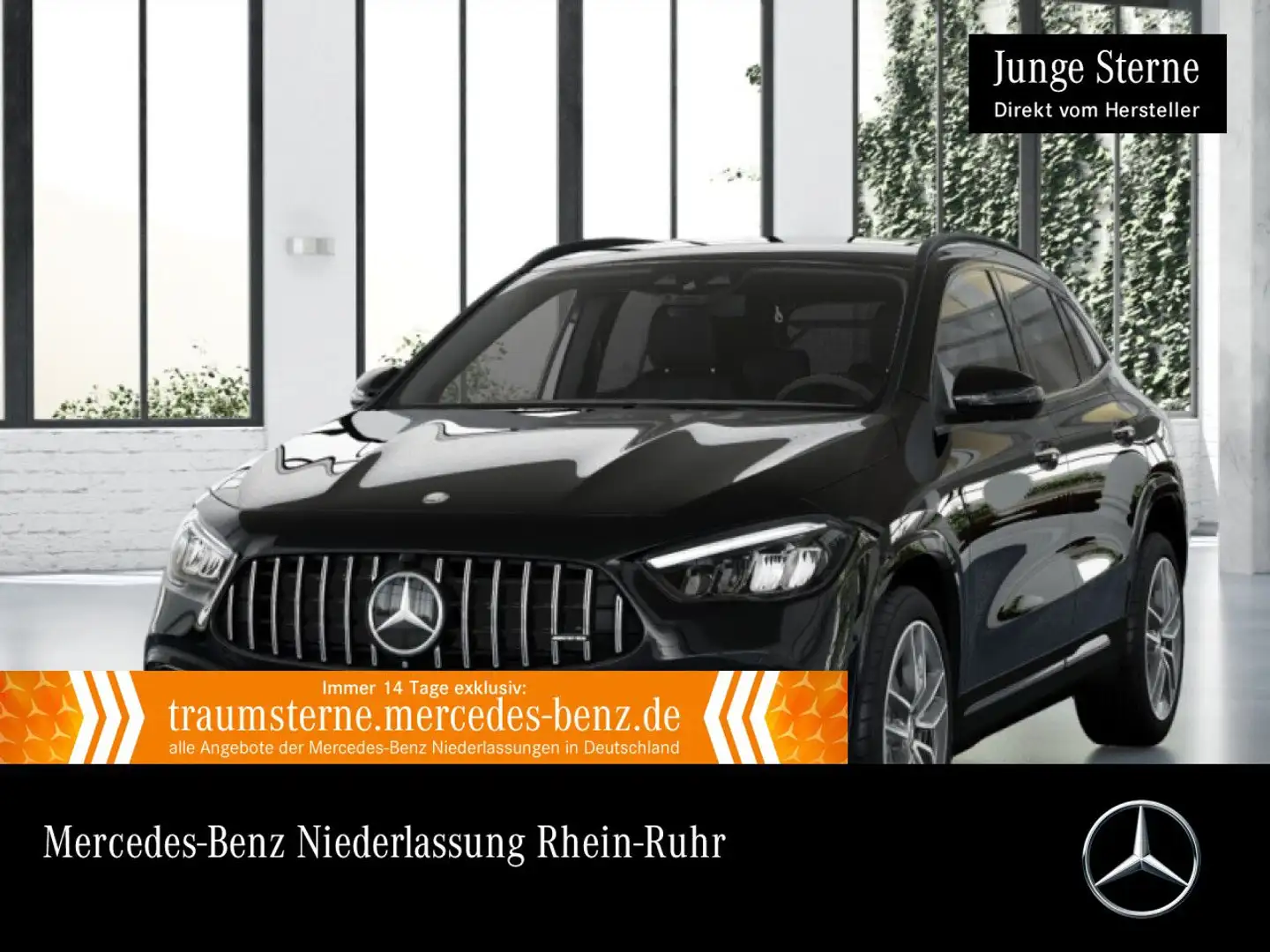Mercedes-Benz GLA 35 AMG GLA 35 4M AMG+360°+AHK+LED+FAHRASS+KEYLESS+8G Schwarz - 1