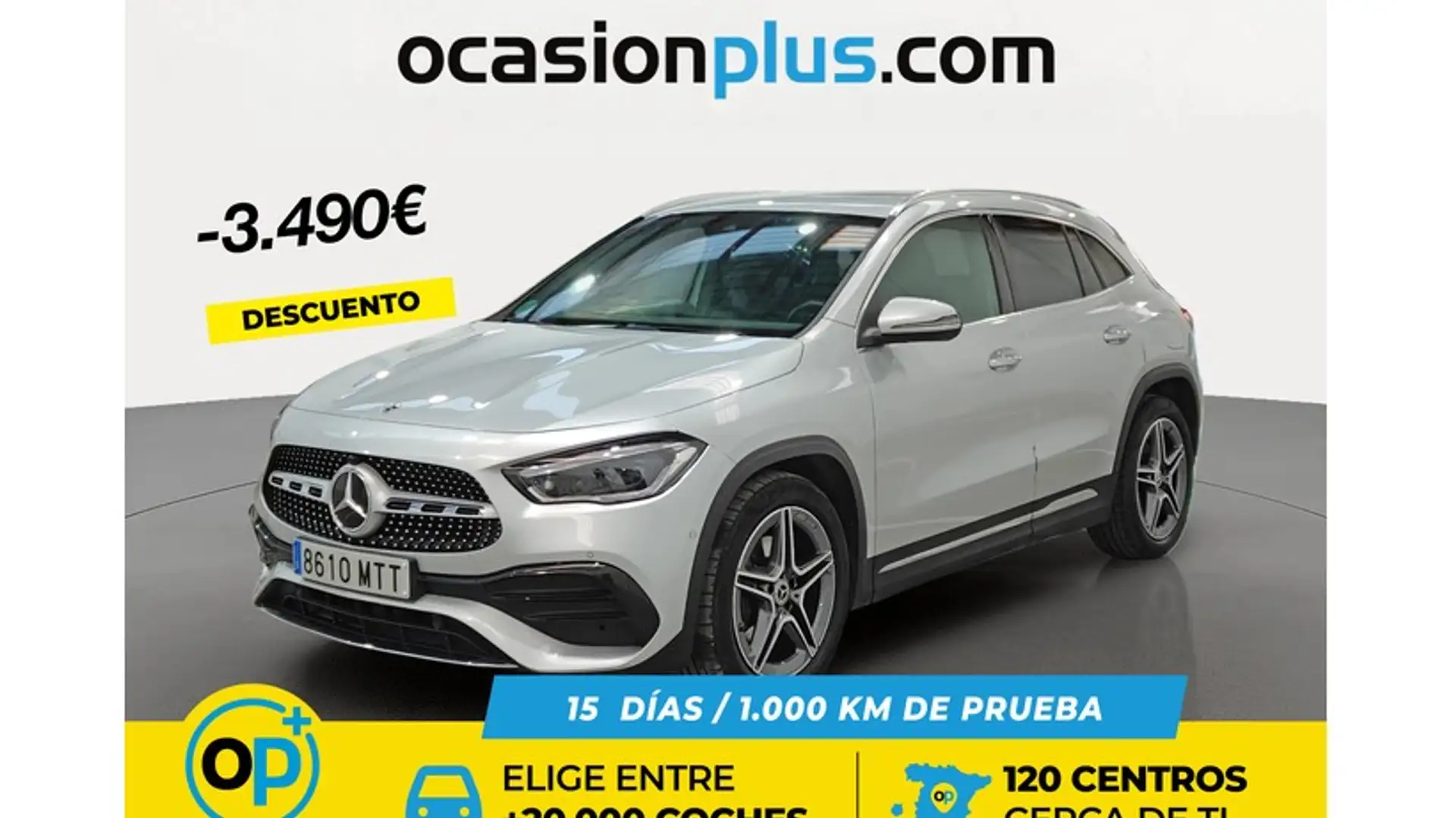Mercedes-Benz GLA 200 200d 8G-DCT Argent - 1