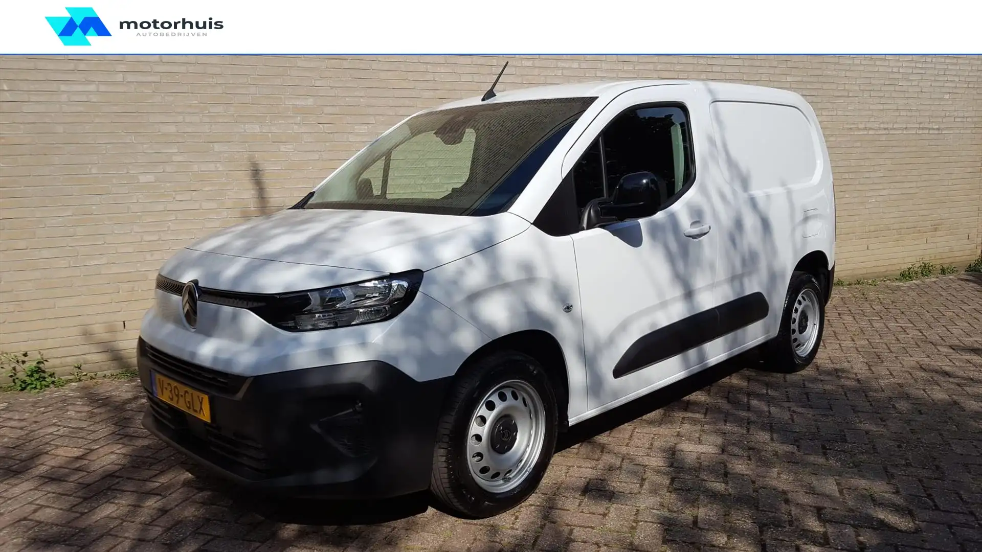 Citroen Berlingo Van 100PK Diesel demo *EURO-6* géén B.P.M. belasti Wit - 1