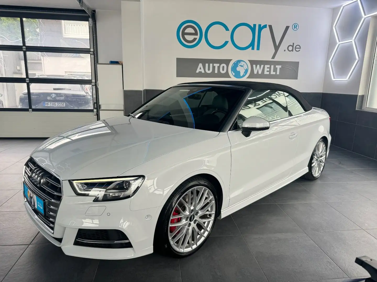 Audi S3 Cabriolet*quattro*MATRIX*ACC*NAV*B&O*Keyless* Білий - 1