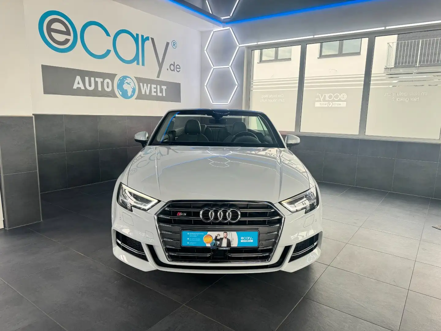 Audi S3 Cabriolet*quattro*MATRIX*ACC*NAV*B&O*Keyless* Weiß - 2