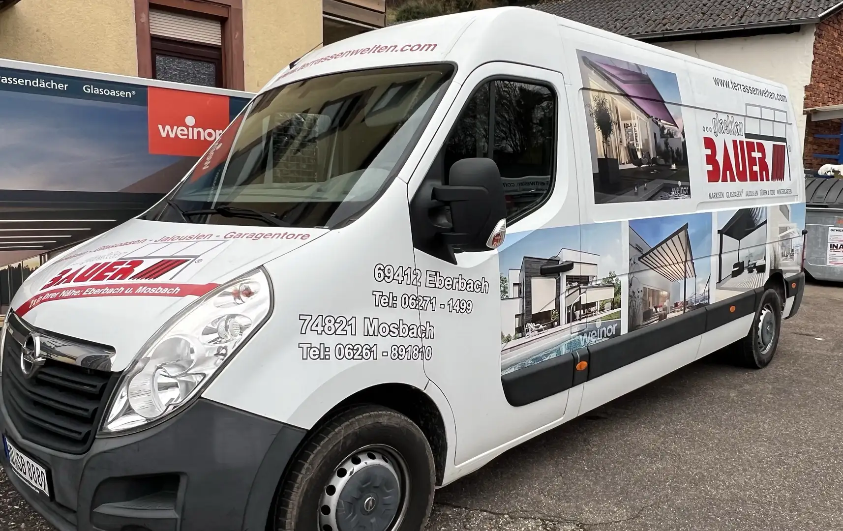 Opel Movano HKa L3H2 3,5t Weiß - 1