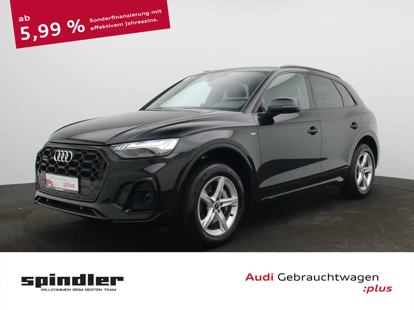 Audi Q5 S-Line 50 TFSIe quattro S-tronic / Matrix Schwarz - 1