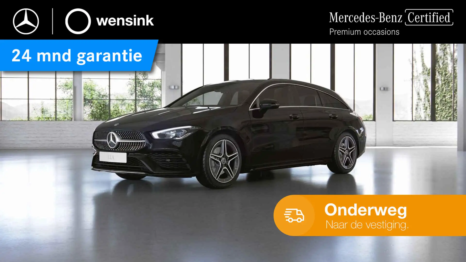 Mercedes-Benz CLA 220 Shooting Brake Advantage | AMG | Widescreen | Acht Zwart - 1