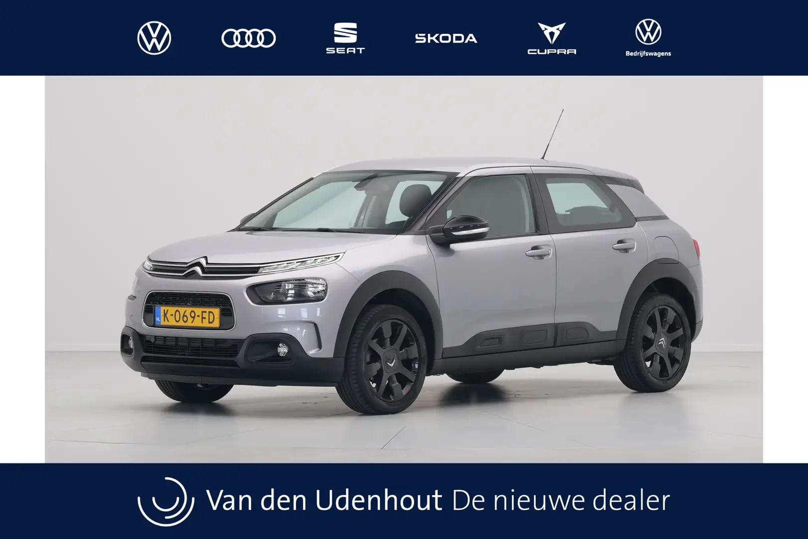 Citroen C4 Cactus 1.2 PureTech 110pk Feel Navi via App Clima Cruise Grijs - 1
