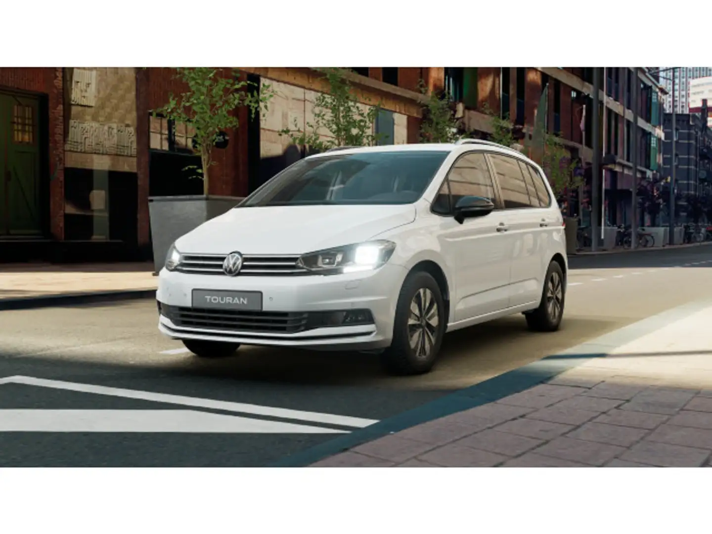 Volkswagen Touran Goal 1.5 TSI DSG 7-Sitzer ACC AHK NAVI PD Weiß - 2