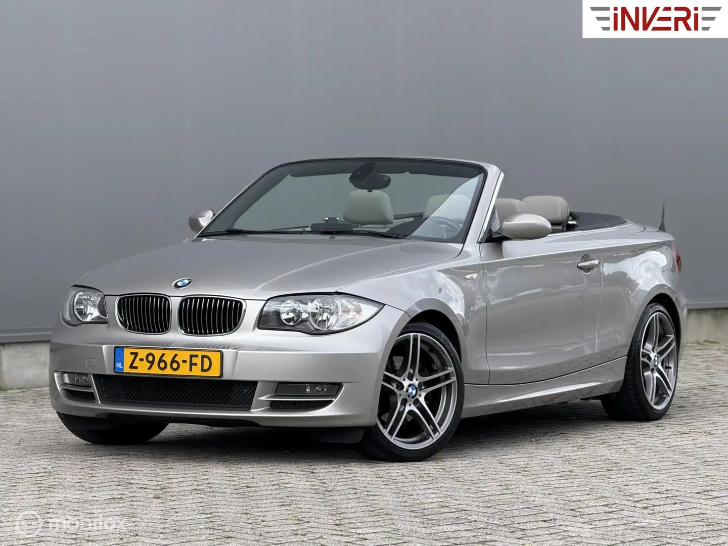 BMW 125 1-serie Cabrio 125i High Executive | Topconditie | Grijs - 1