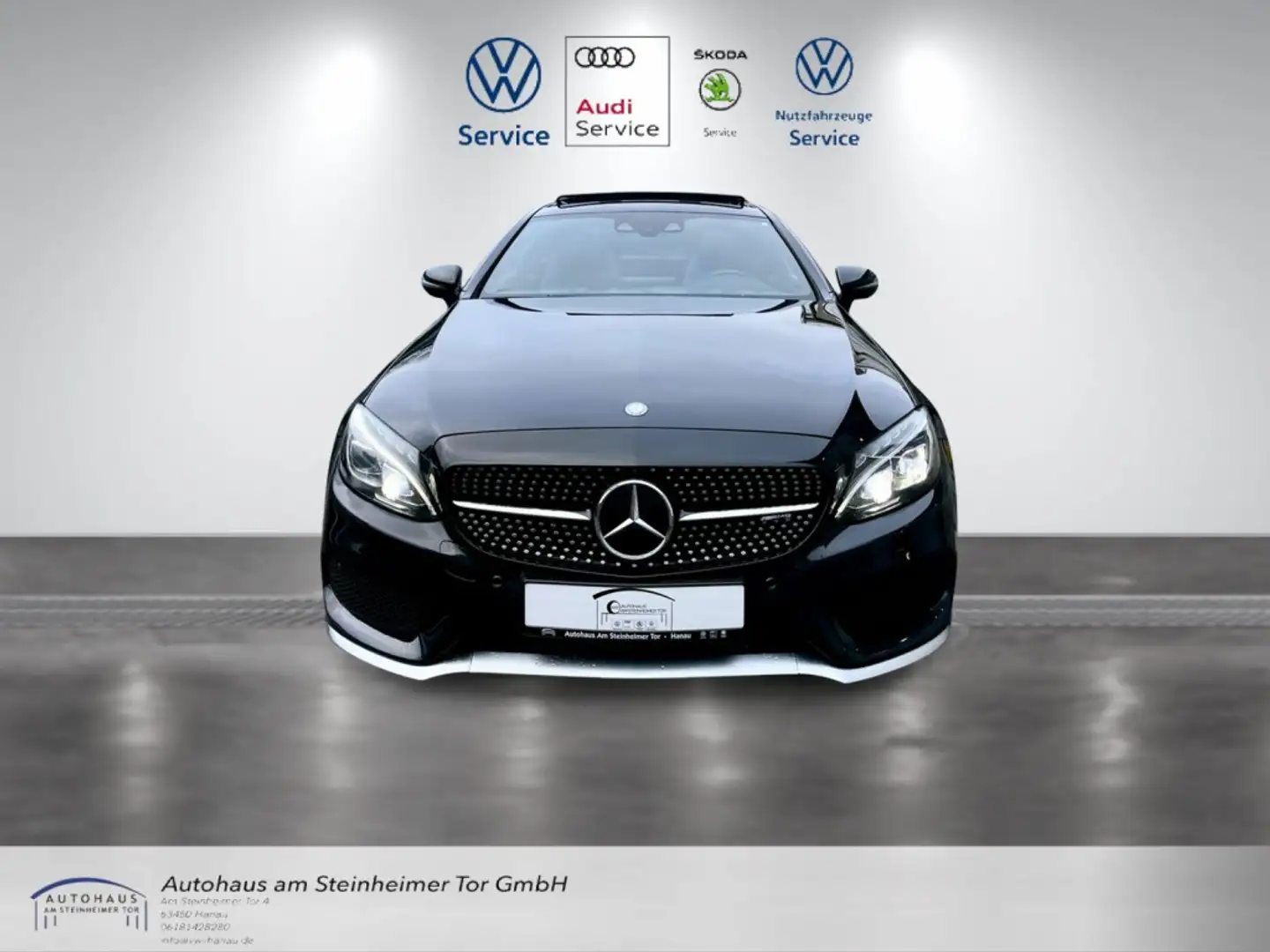 Mercedes-Benz C 43 AMG 4MATIC-LED-PANO-BURM-STDH-MEMO-KEYL-360 Siyah - 2