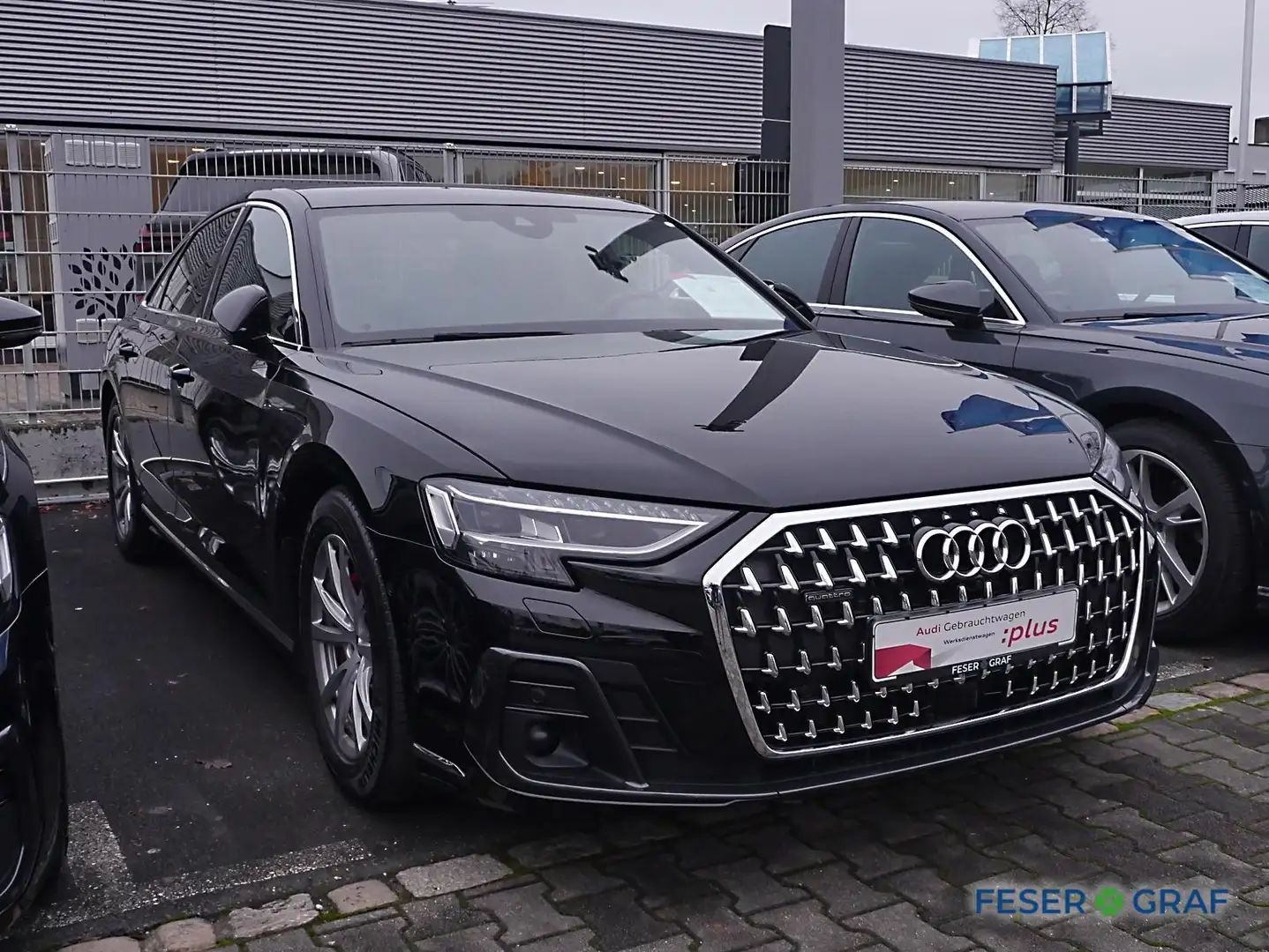 Audi A8 50TDI S Line Int HUD,Sitzbel,B&O,Dynamikallr. Schwarz - 2