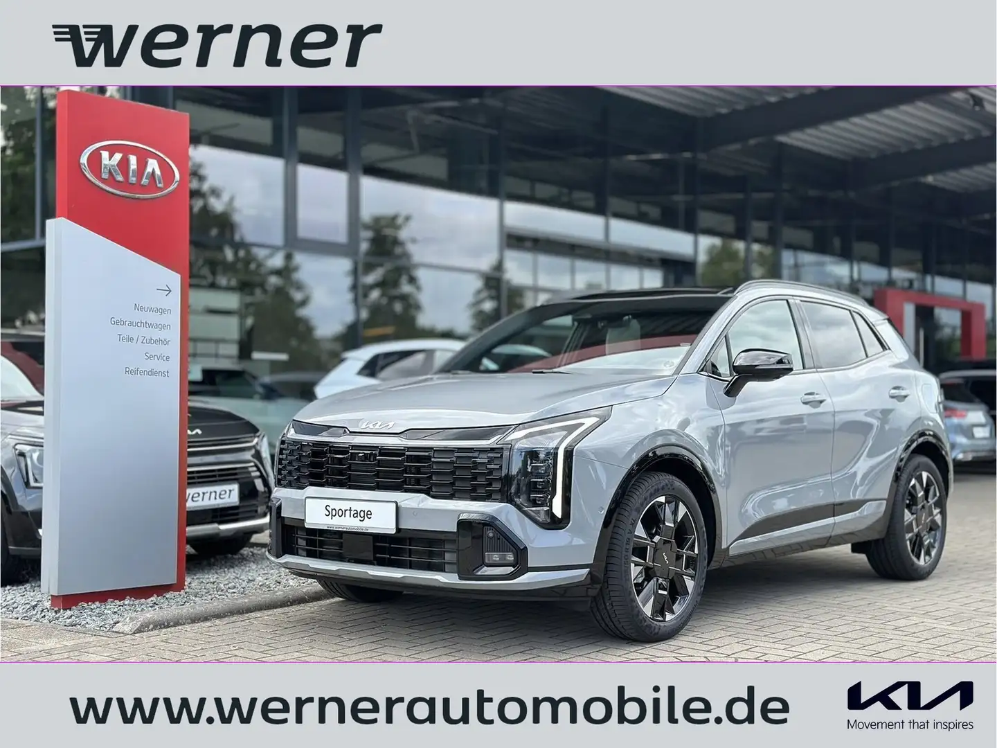Kia Sportage PE 1.6 T GT-line AWD DCT GD SD Drive Grau - 1