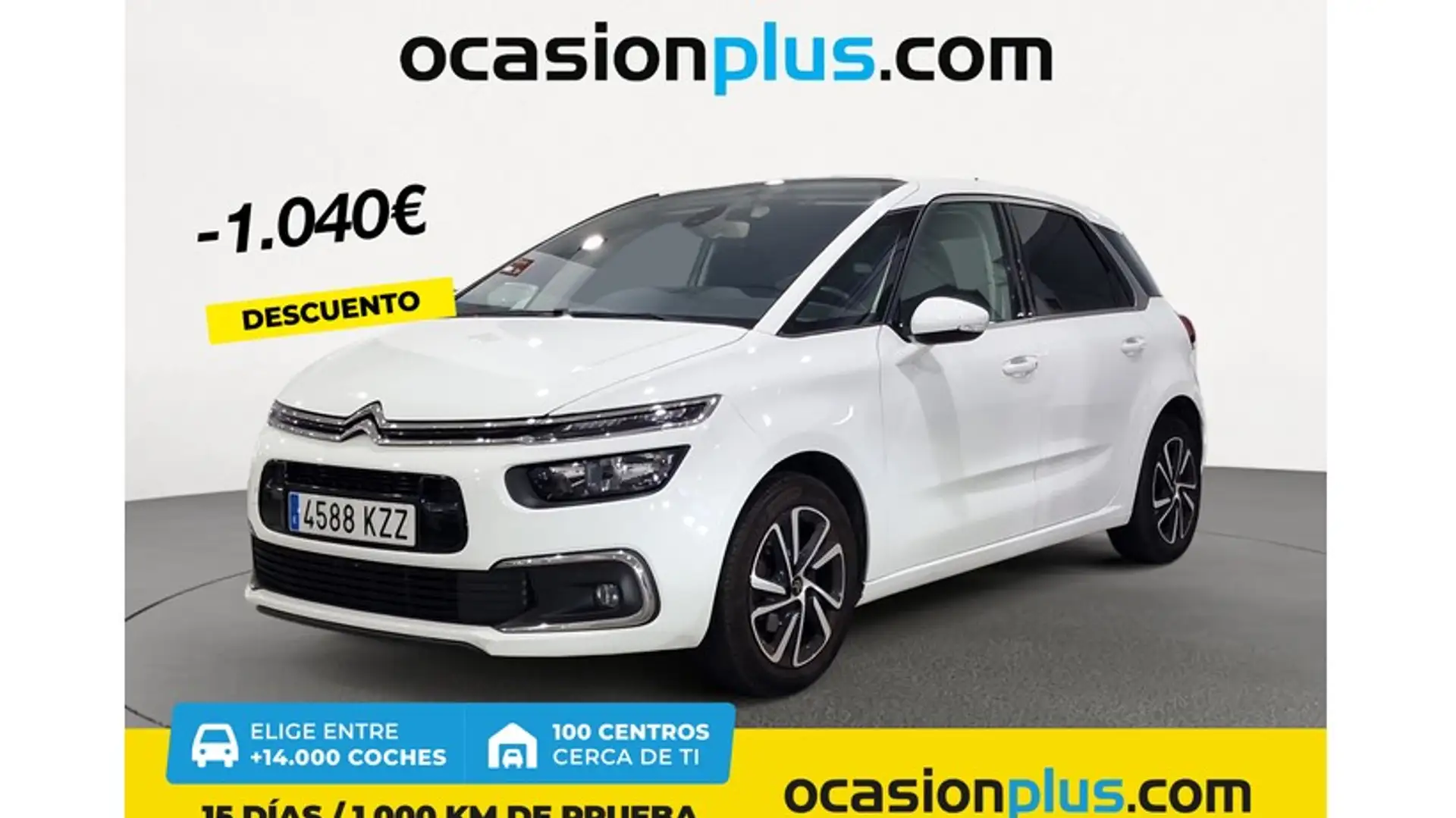 Citroen C4 Spacetourer 1.5BlueHDI S&S Feel 130 Blanco - 1