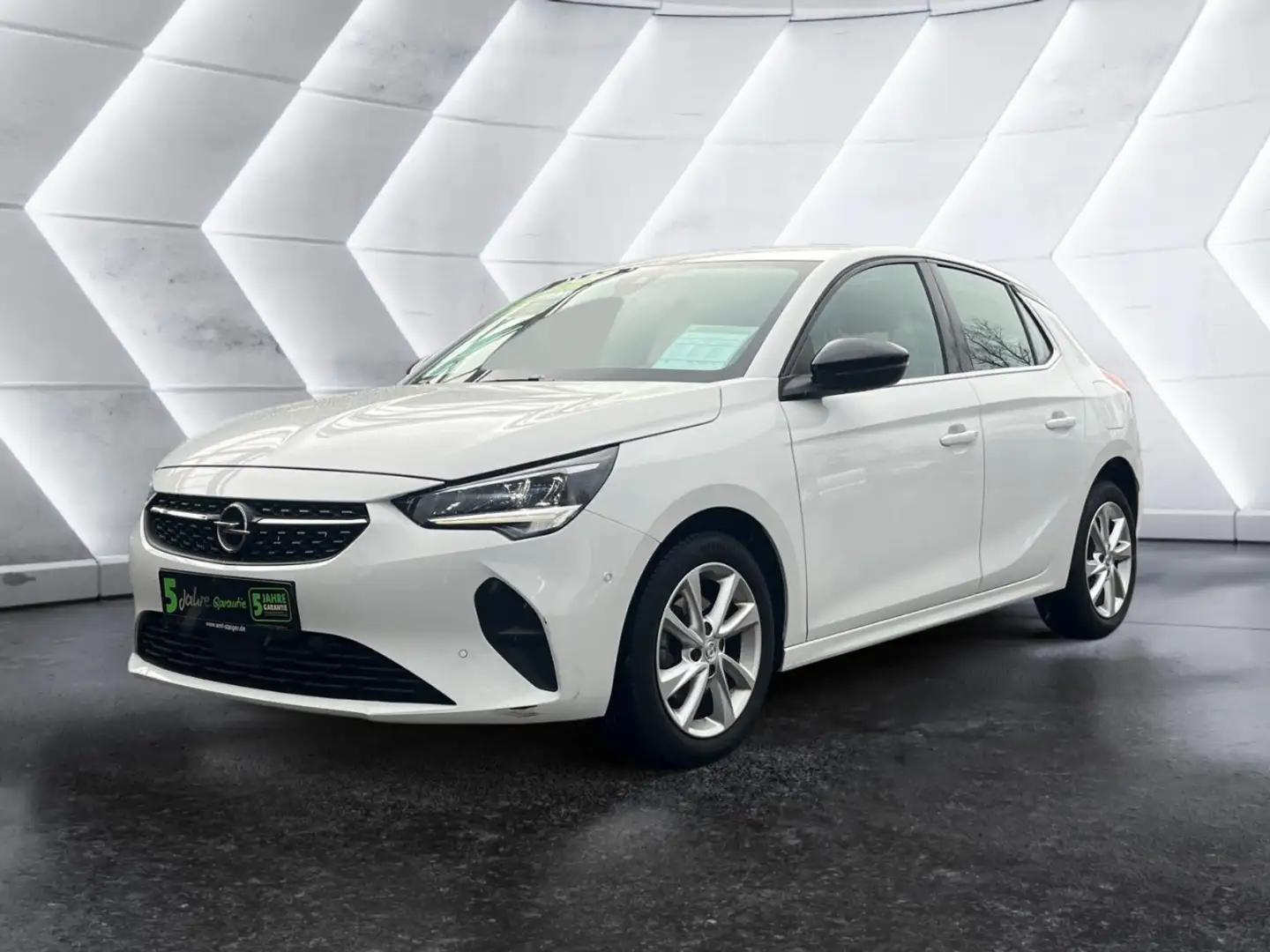 Opel Corsa F 1.2 Elegance 5 Jahre Garantie BigDeal Blanc - 2