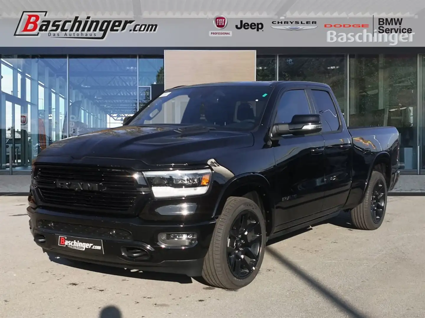 Dodge RAM 1500 V8 Quad Cab Laramie Night N1 Standheizung LPG Schwarz - 1
