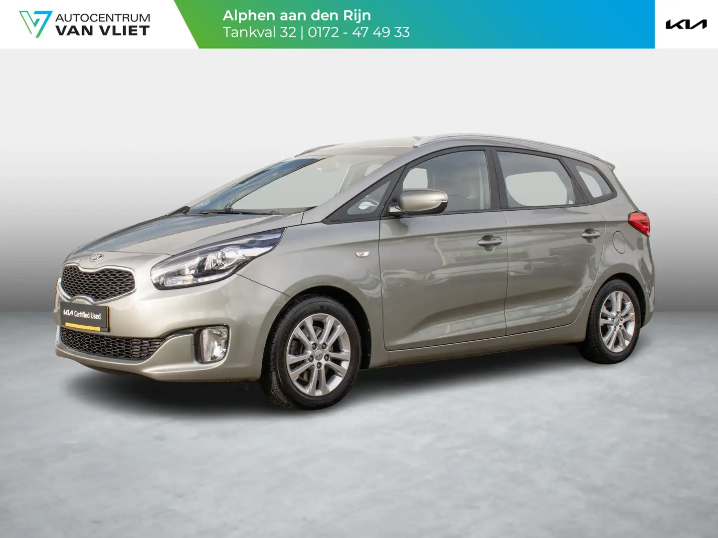 Kia Carens 1.6 GDi DynamicLine | 7 Zitter | Trekhaak | Naviga Grijs - 1