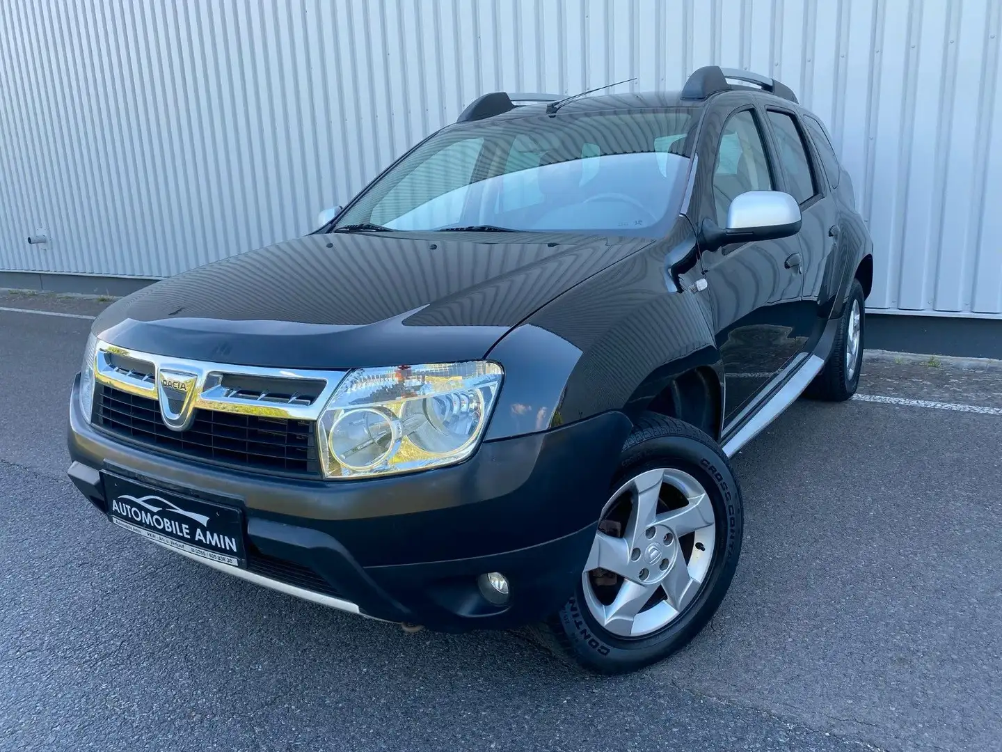 Dacia Duster Prestige Leder AHK TÜV/Service NEU Fekete - 1