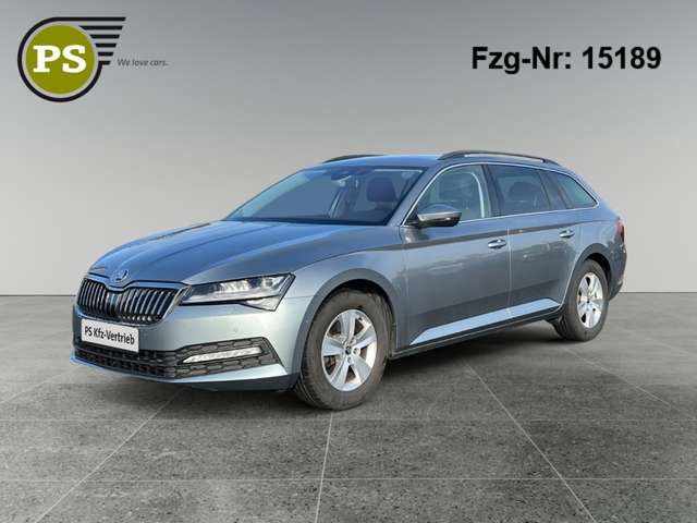 Imagine Skoda Superb Combi Ambition AHK Navi LED Kurvenlicht    ACC El.