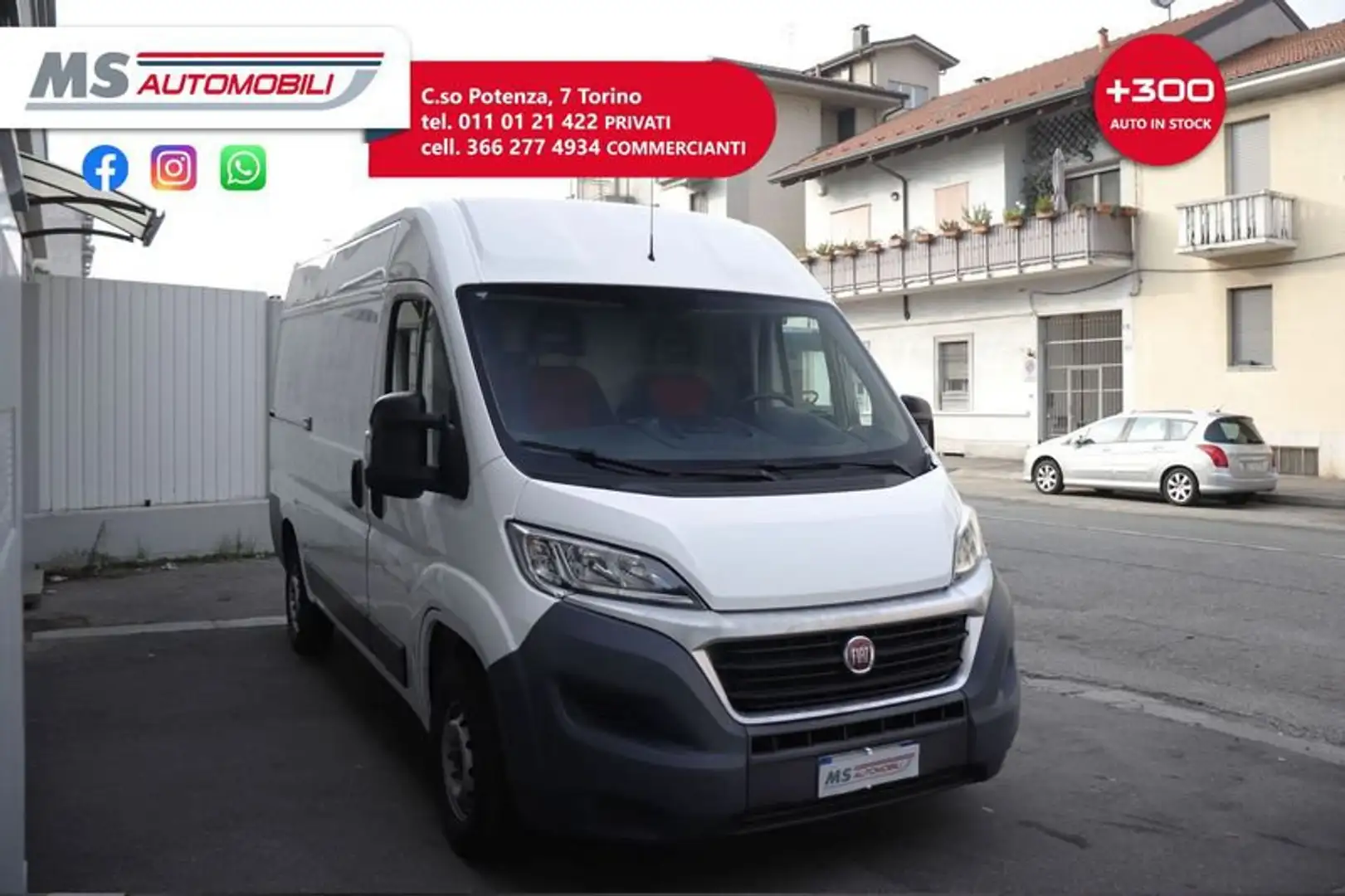 Fiat Ducato Ducato 33 2.3 MJT 150CV Automatico Unicopr White - 1