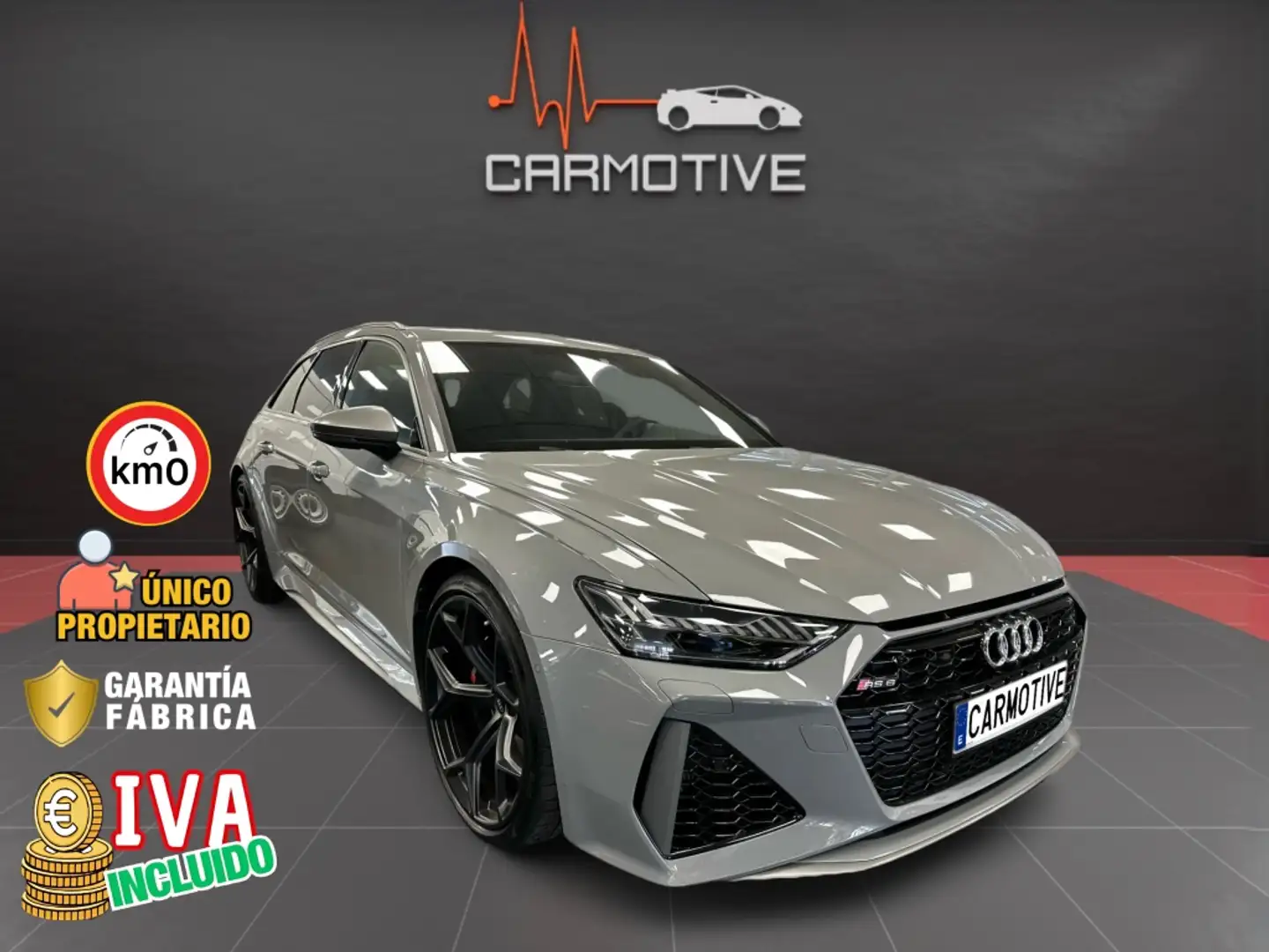 Audi RS6 Avant Performance Gris - 1