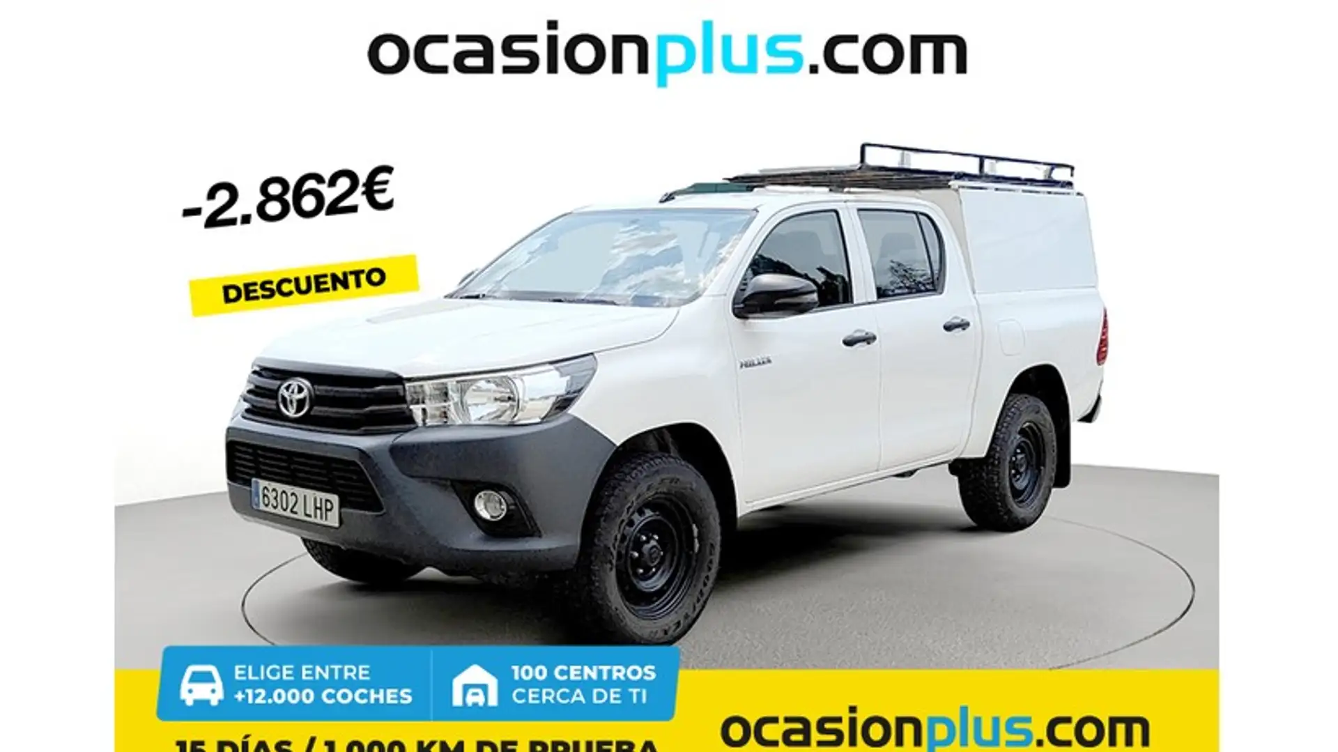 Toyota Hilux Cabina Doble GX Blanco - 1