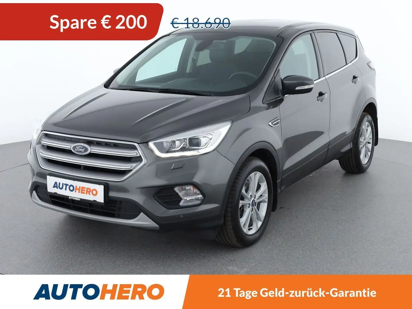 Ford Kuga 1.5 TDCi Titanium Aut. *XENON*CAM*SHZ*AHK* Grau - 1