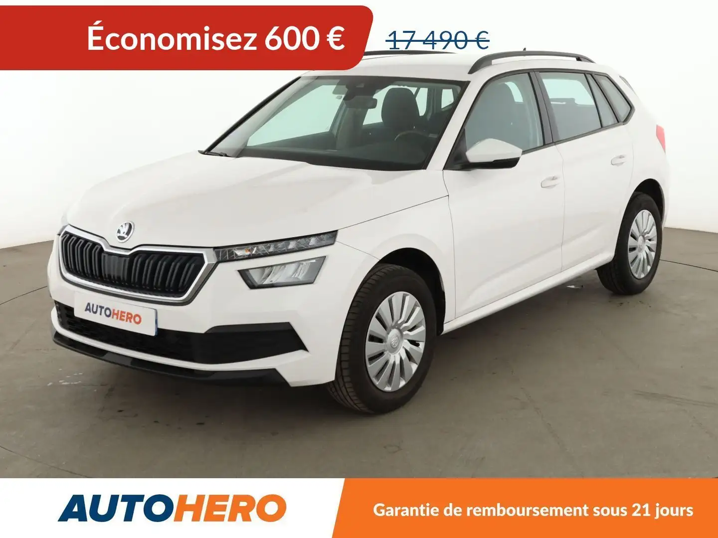 Skoda Kamiq 1.0 TSI Active Blanc - 1