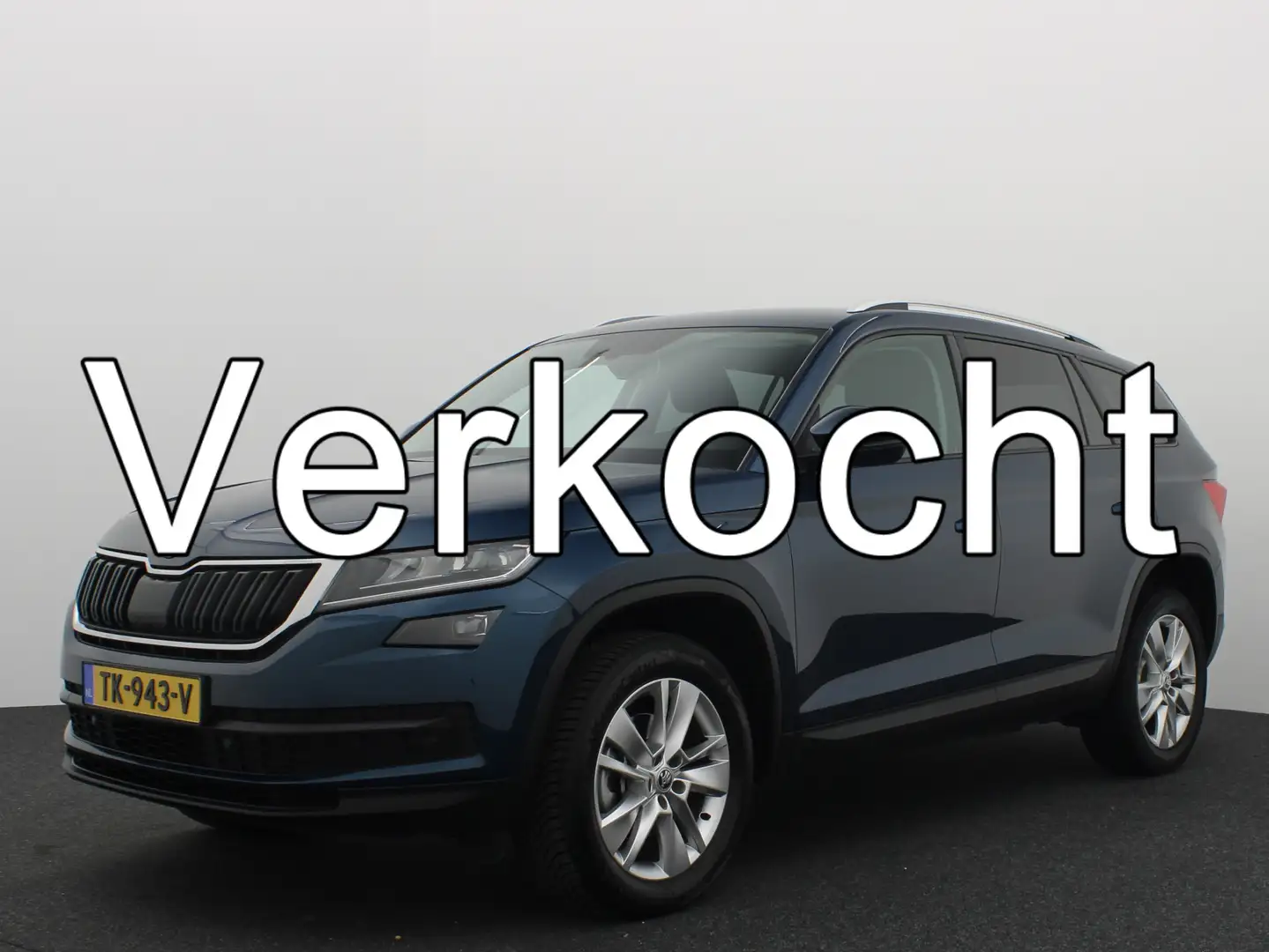 Skoda Kodiaq 1.4 TSI ACT Ambition Business 7p. AUTOMAAT / FULL Blauw - 1