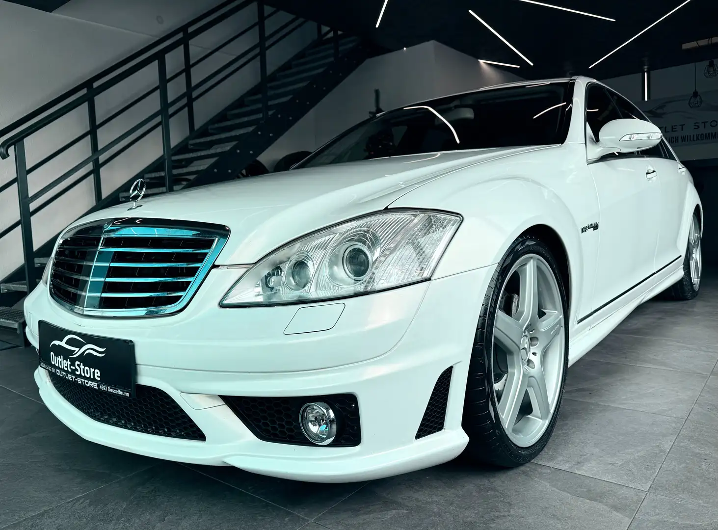 Mercedes-Benz S 320 CDI 4Matic Lang*AMG63*Nachts.*Luft*S-Dach*TOP*20'' Grigio - 1