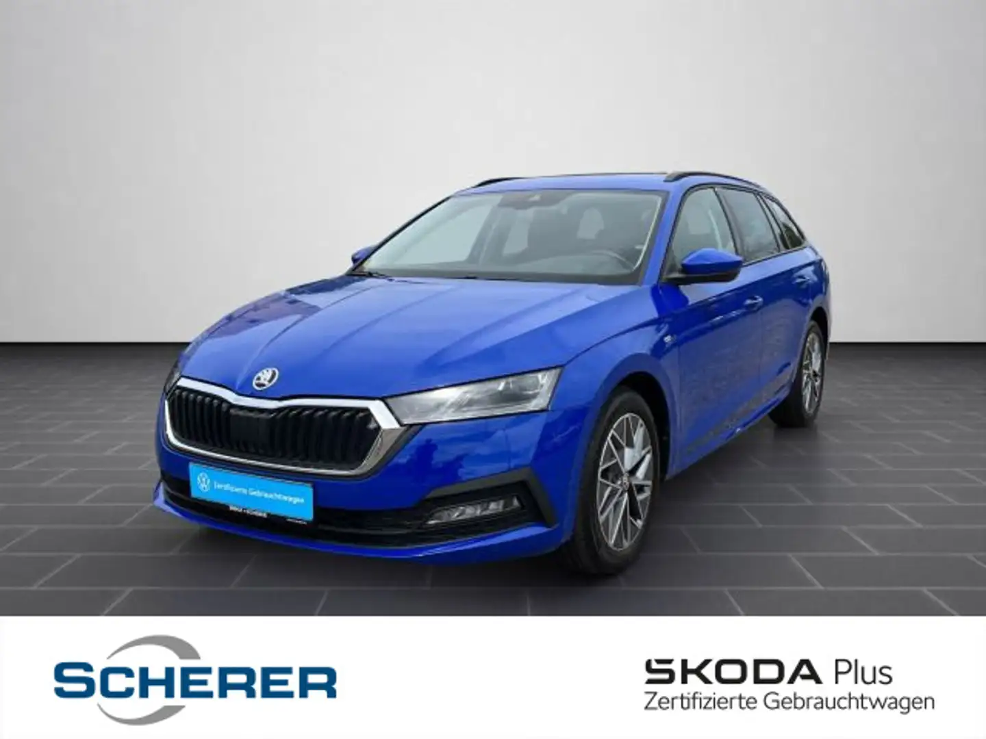 Skoda Octavia Combi 1.0 TSI Tour LED+Navi+GRA+Keyless+ Bleu - 1