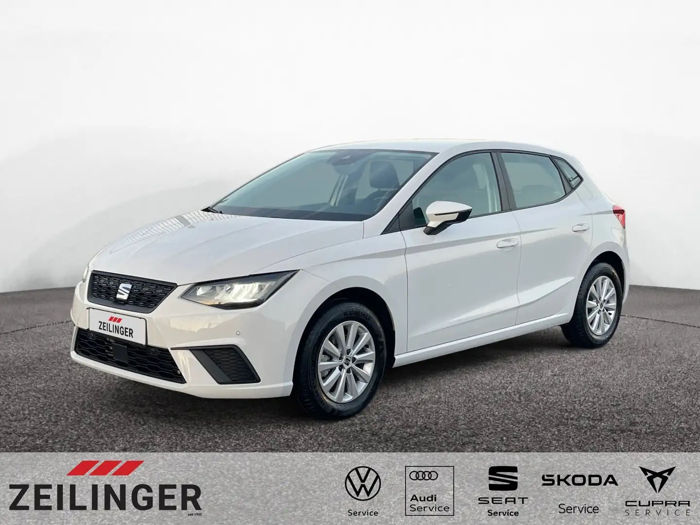 SEAT Ibiza Style TSI DSG|5J-GAR|NAVI|ACC|APP|WINTER-P Weiß - 1