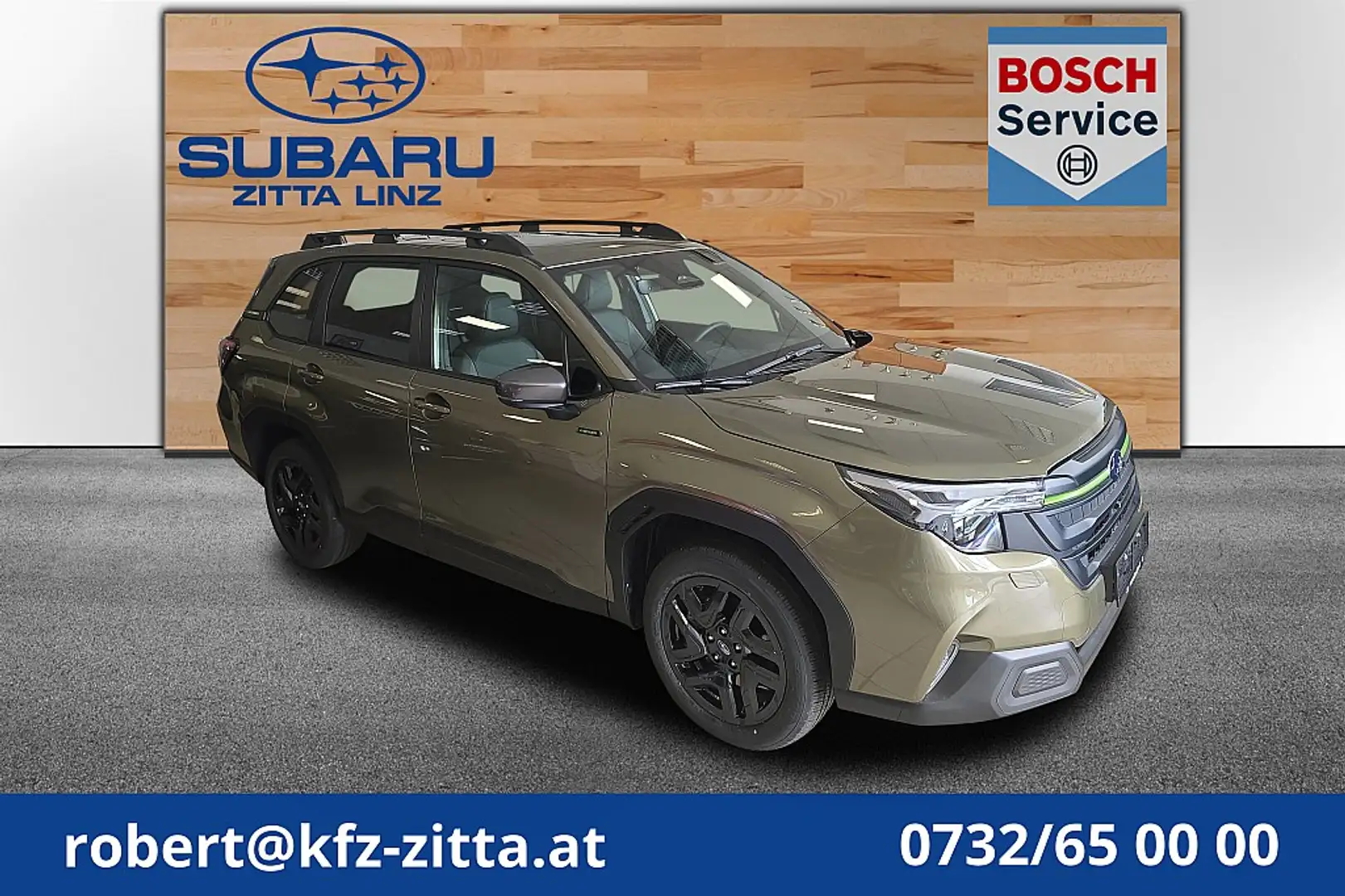 Subaru Forester 2,0i e-Boxer Adventure AWD Aut. Grün - 1