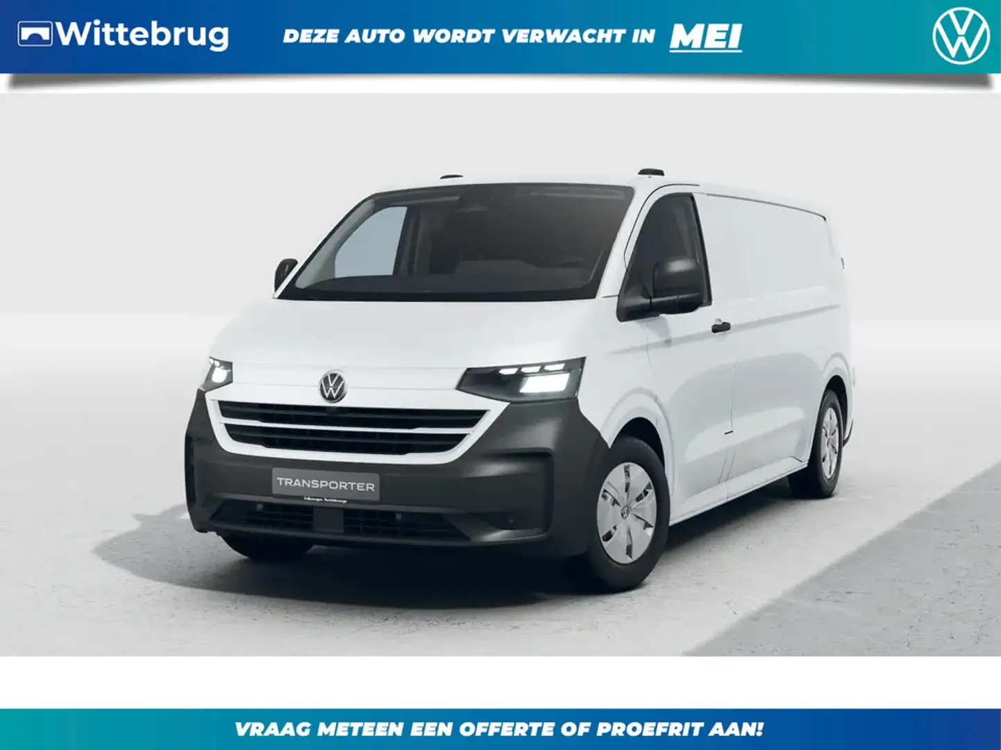 Volkswagen Transporter e-Transporter 34 L2H1 Life 64 kWh Grijs - 1