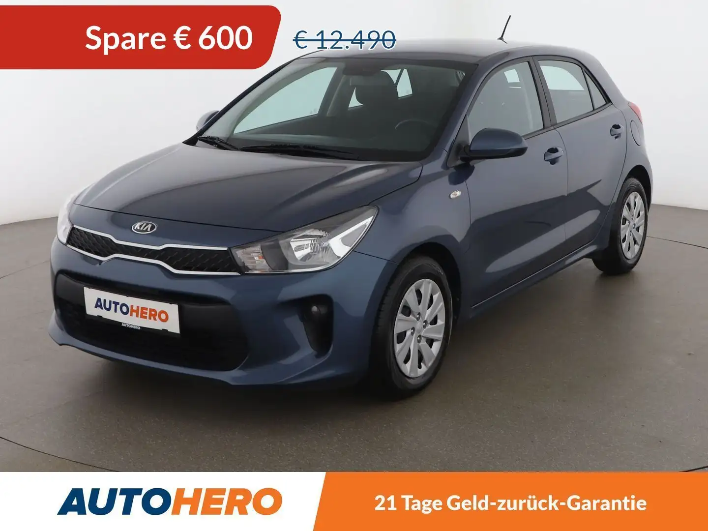 Kia Rio 1.2 Titan Blau - 1