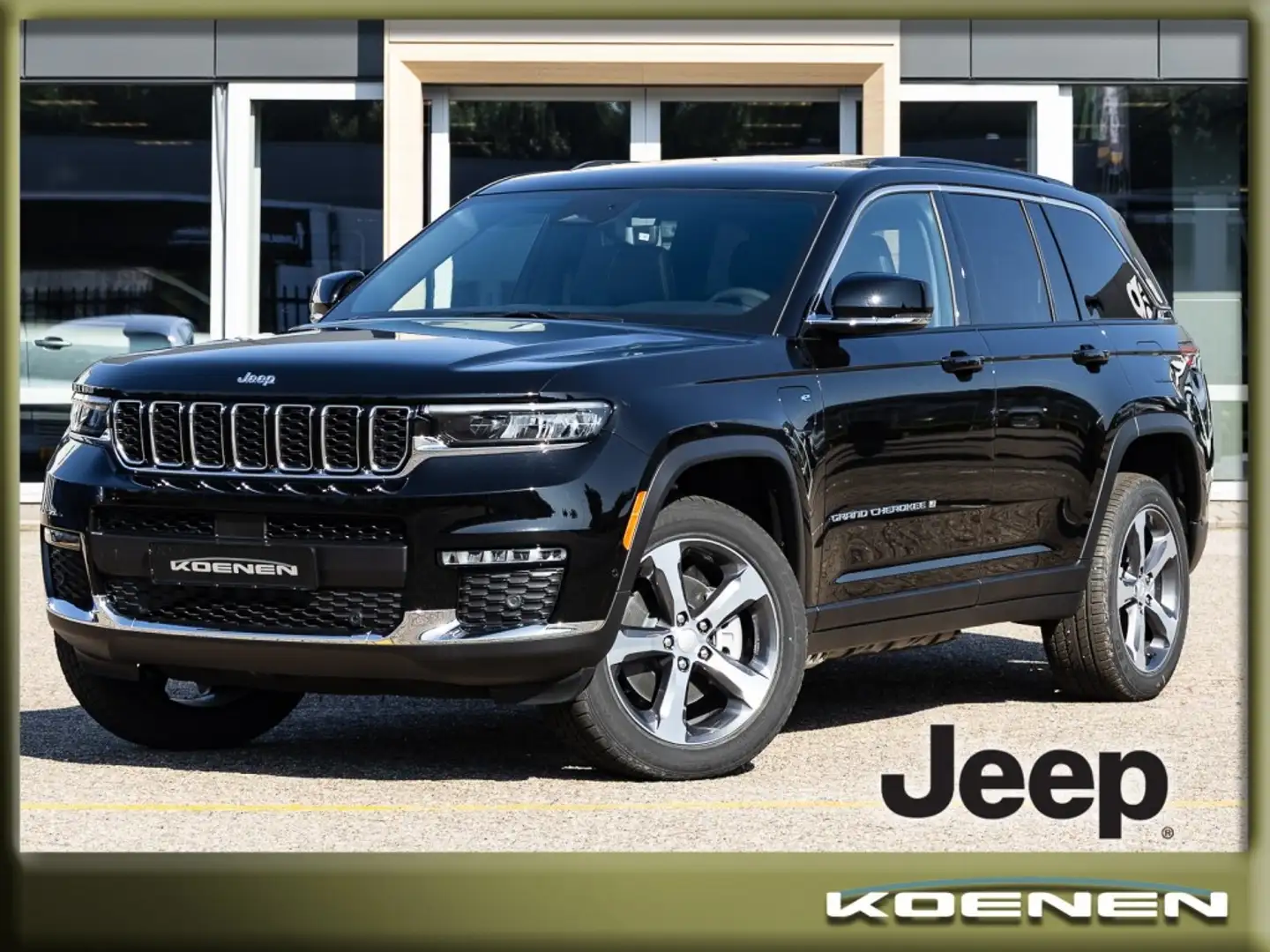 Jeep Grand Cherokee 2.0 4xE Limited 380pk Automaat Noir - 1