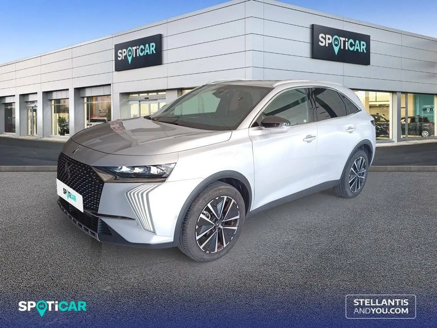 DS Automobiles DS 7 Crossback 1.5BlueHDi Rivoli Aut. Gris - 1