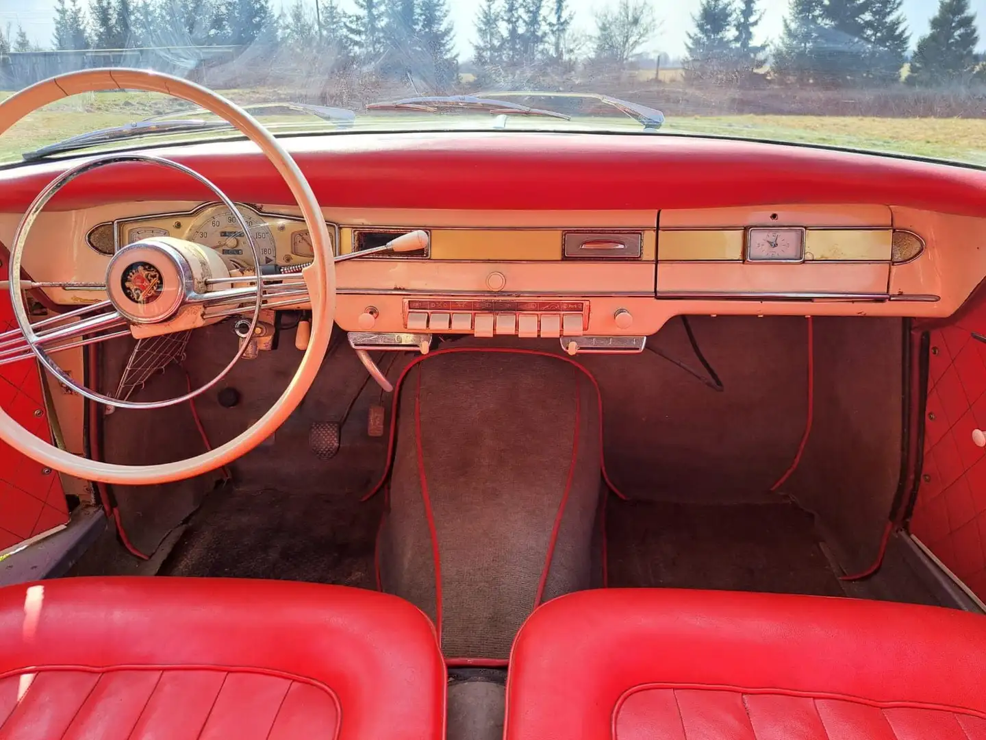 Borgward Isabella Coupe,nur 3 Besitzer im org.Pappbrief Alb - 1