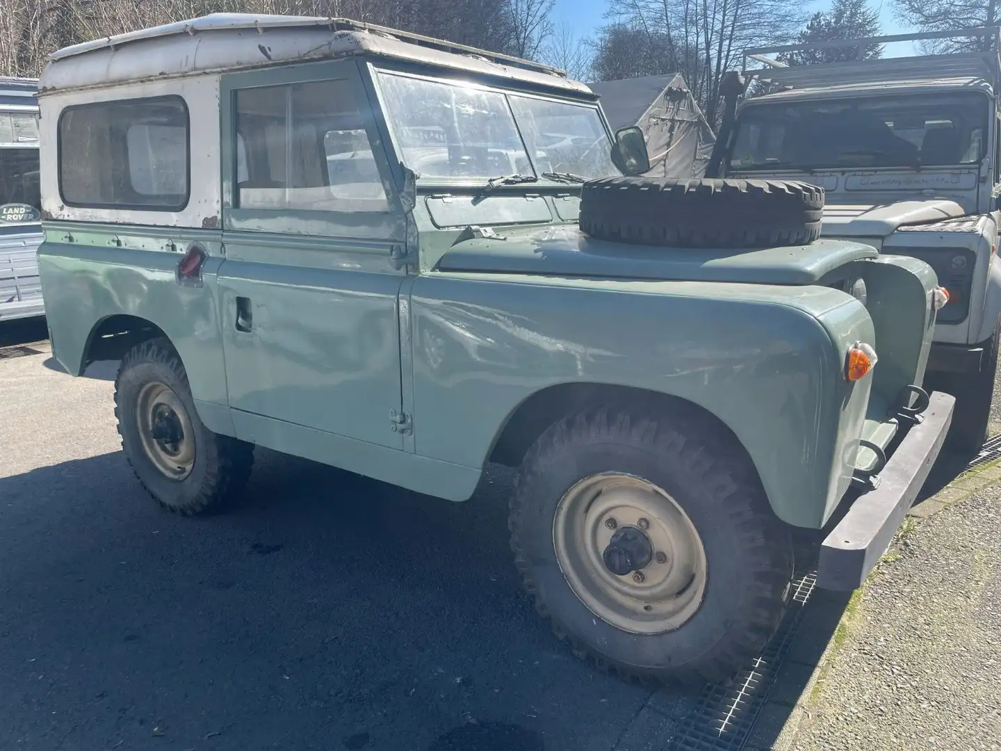 Land Rover Series a Verde - 2