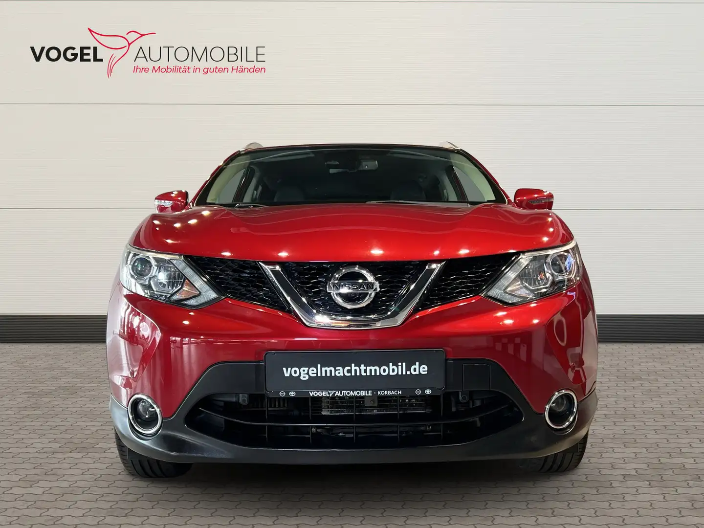 Nissan Qashqai 1.2 DIG-T Tekna Kam.+LED+Leder+Navi+360 Rot - 2