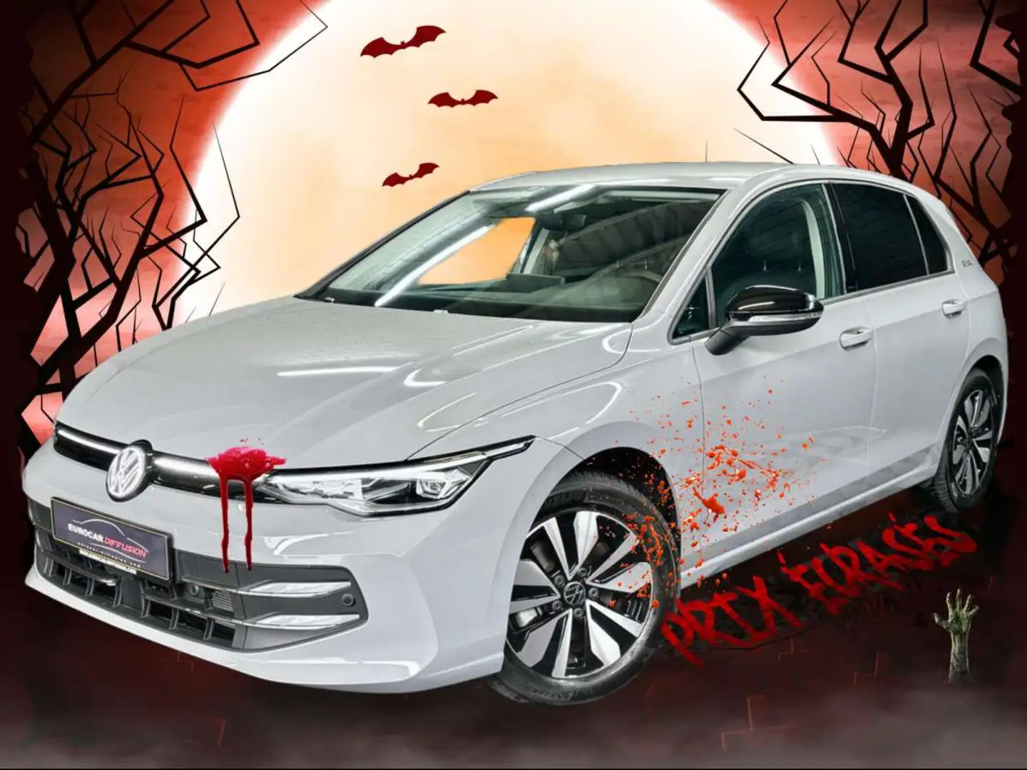 Volkswagen Golf 8 phase 2 Life GOAL 2.0 TDI DSG7 150 CV Gris - 1