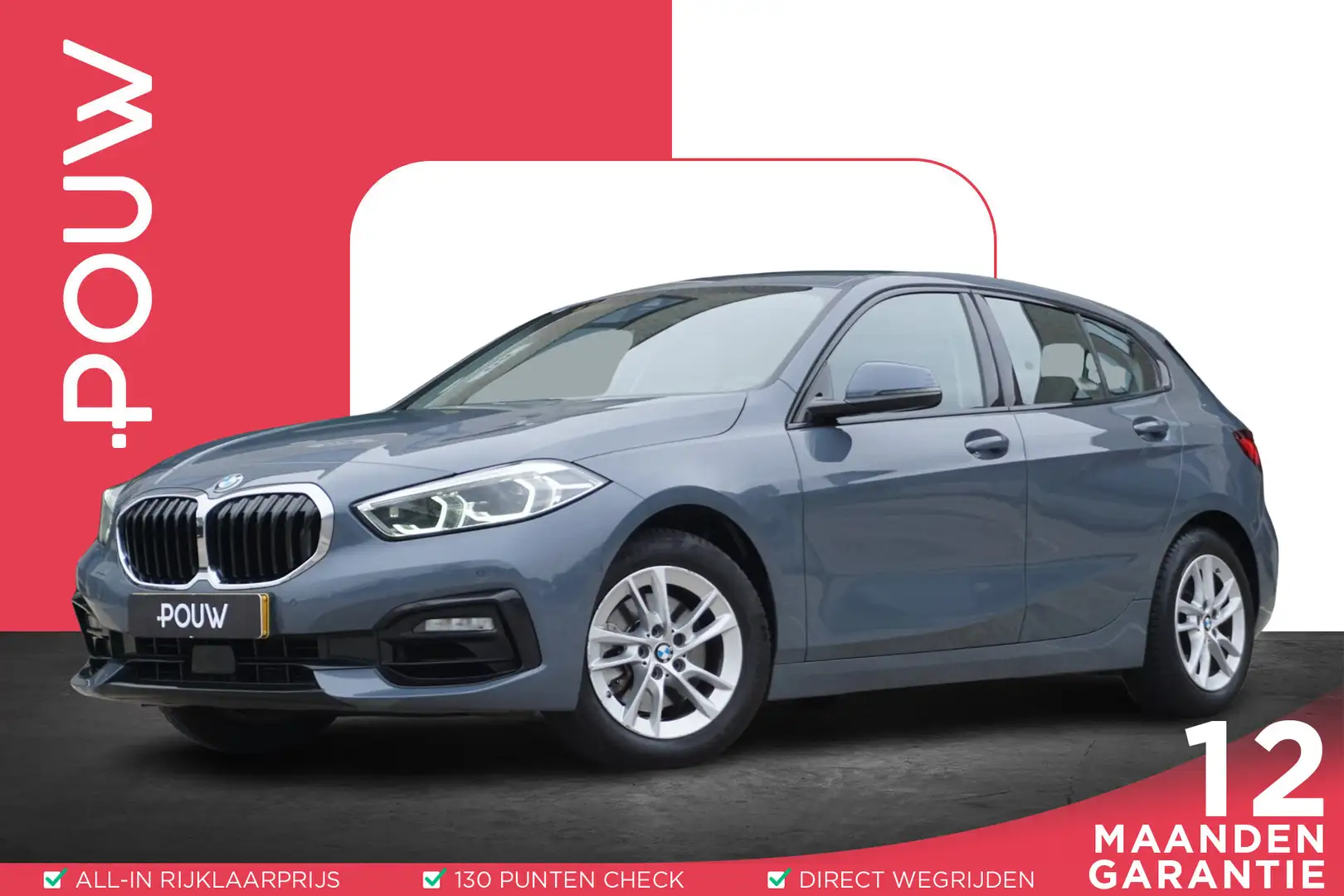 BMW 116 1-serie 116i 109pk High Executive | Stuurverwarmin Grijs - 1