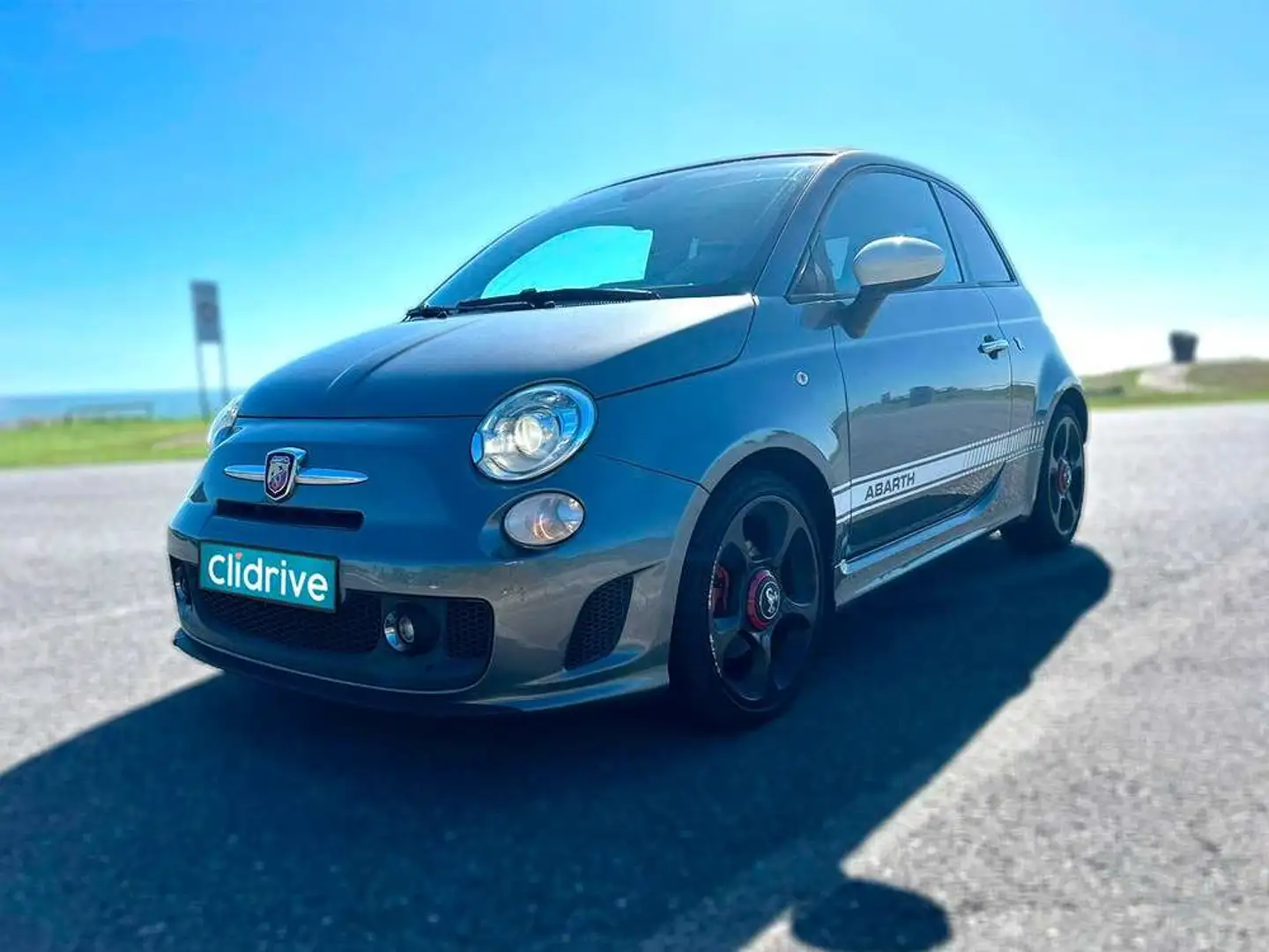 Abarth 500 1.4 TURBO T-JET 135HP C Gris - 2