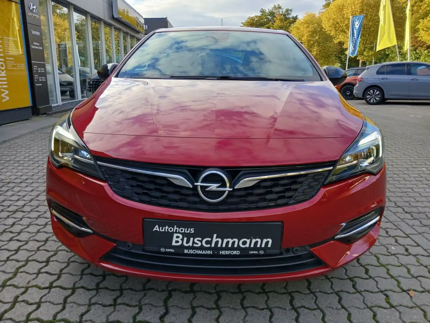 Opel Astra Edition 1.2 Turbo +RFK+LENKRADHEIZUNG+PDC Rot - 2