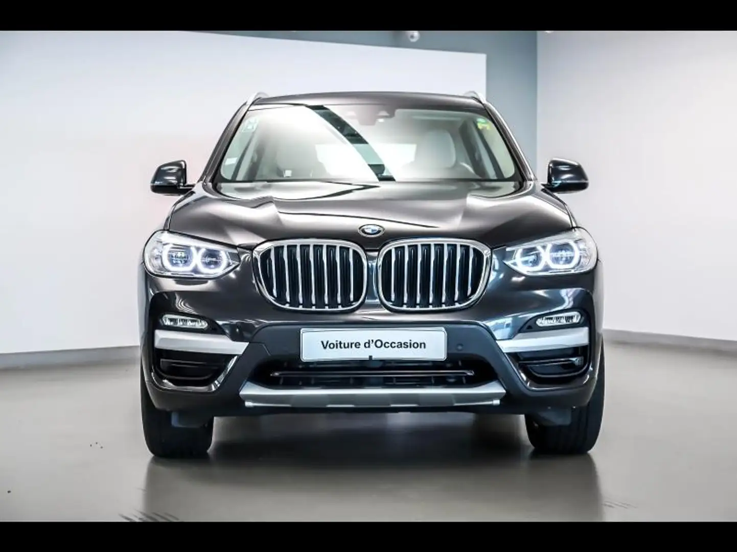 BMW X3 xDrive20dA 190ch xLine Gris - 2